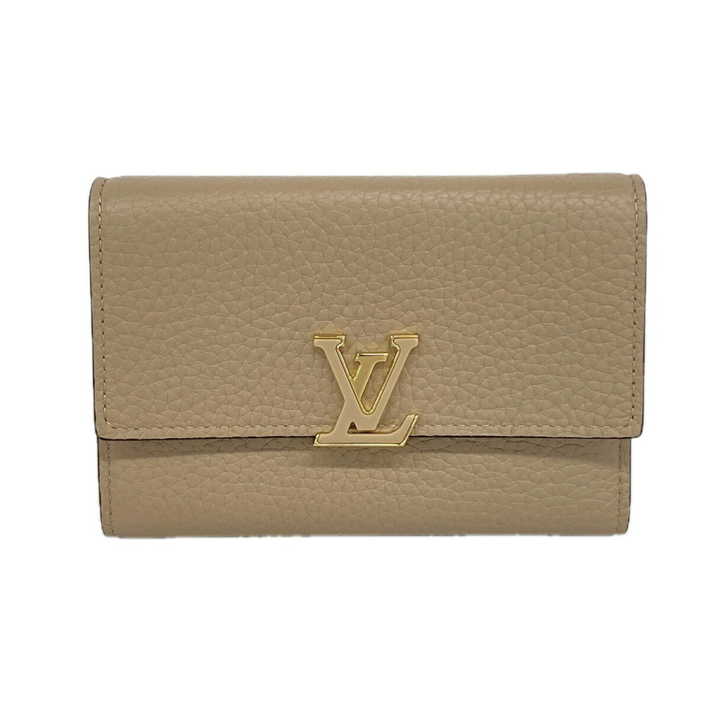 Louis Vuitton Portefeuille Capucines Compact Tri-fold Wallet M62159 (Ladies')
